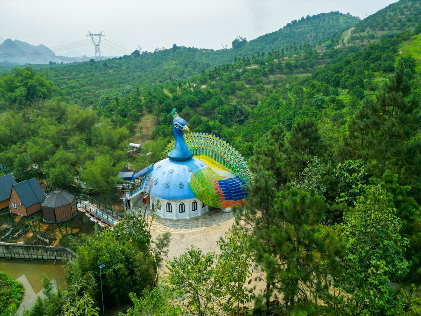 Villa Cánh Cam Cao Phong Exterior foto