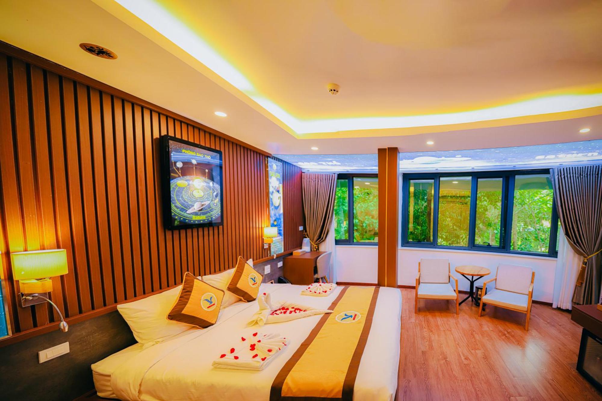 Villa Cánh Cam Cao Phong Exterior foto